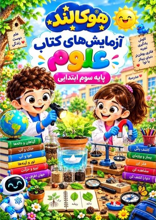 آزمایشهای کتاب علوم پایه 3